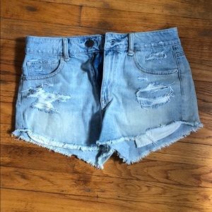 American Eagle High wasted shorts